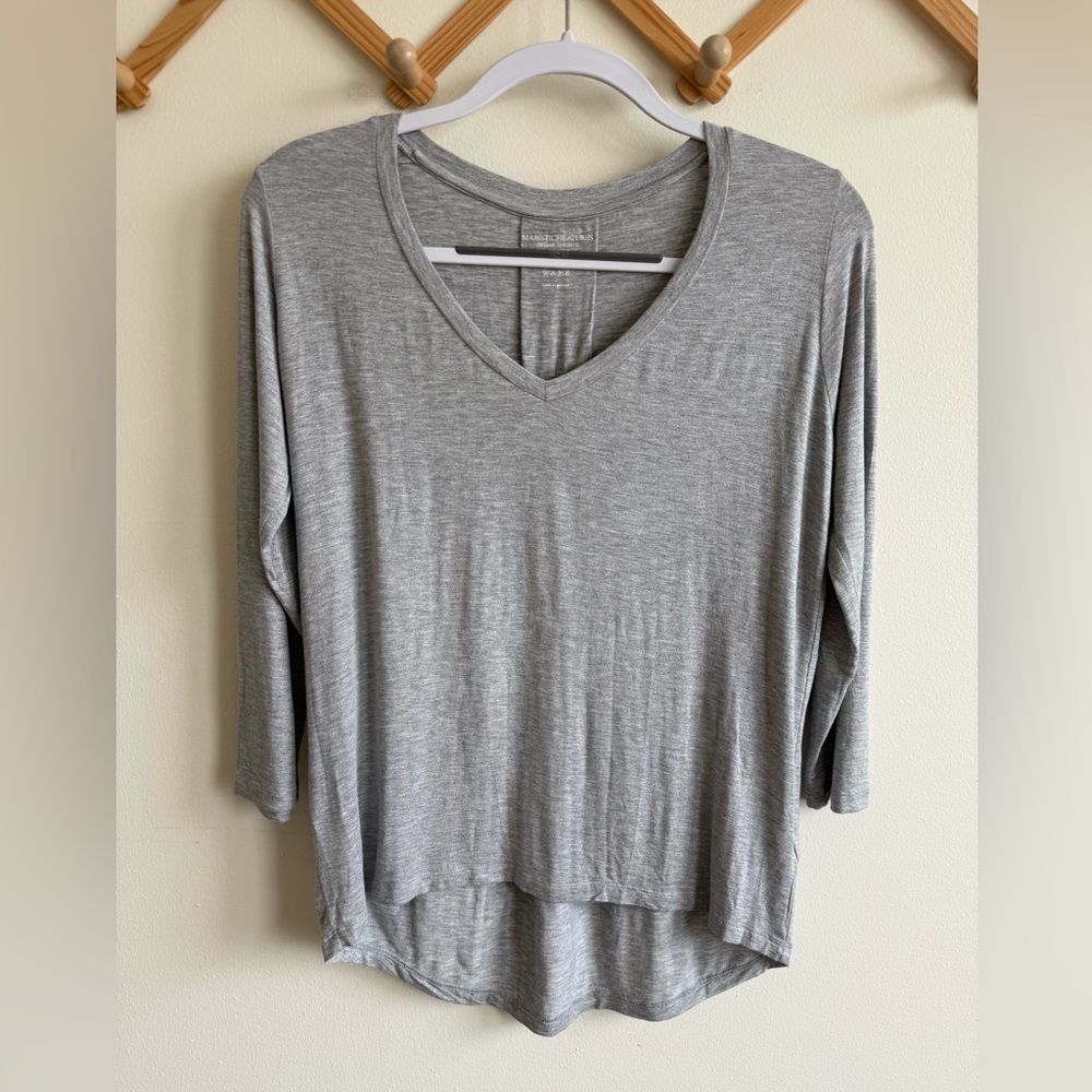 Majestic Filatures Deluxe Teeshirt 3/4 sleeves